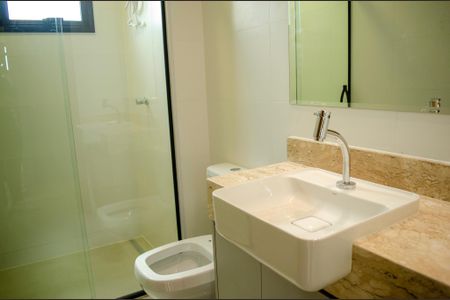 Apartamento para alugar com 98m², 3 quartos e 2 vagasBanheiro da Suíte 1