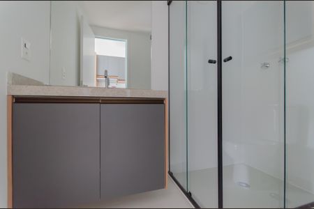 Banheiro de kitnet/studio à venda com 1 quarto, 22m² em Cursino, São Paulo