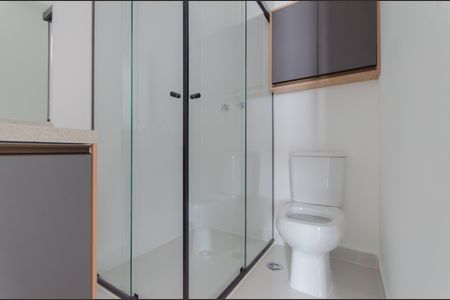 Banheiro de kitnet/studio à venda com 1 quarto, 22m² em Cursino, São Paulo