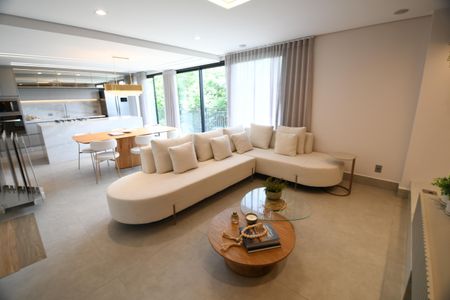 Sala de casa de condomínio à venda com 3 quartos, 185m² em Ville Sainte Hélène, Campinas