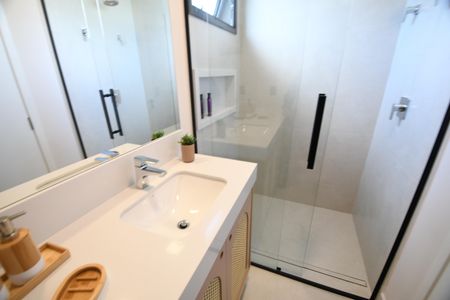 Casa de condomínio à venda com 185m², 3 quartos e 2 vagasBanheiro Suíte 2