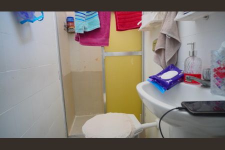 Apartamento à venda com 81m², 3 quartos e sem vagaBanheiro suite 