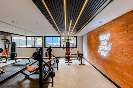 Studio à venda com 26m², 1 quarto e sem vagaÁrea comum - Academia