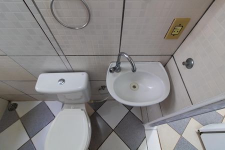 BANHEIRO de kitnet/studio para alugar com 1 quarto, 20m² em Cidade Universitária, Campinas