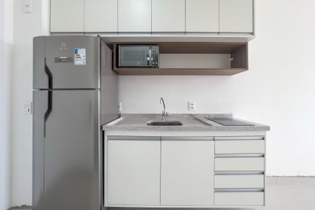 Cozinha de kitnet/studio para alugar com 1 quarto, 28m² em Sacomã, São Paulo