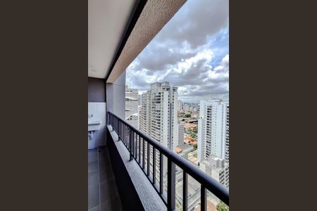 Varanda da Sala de kitnet/studio à venda com 1 quarto, 24m² em Ipiranga, São Paulo