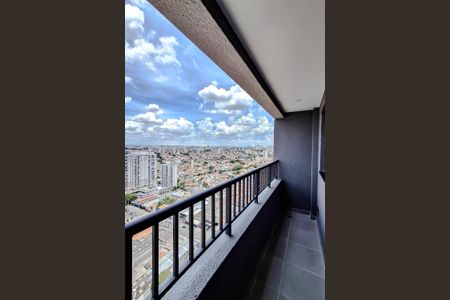 Varanda da Sala de kitnet/studio à venda com 1 quarto, 24m² em Ipiranga, São Paulo