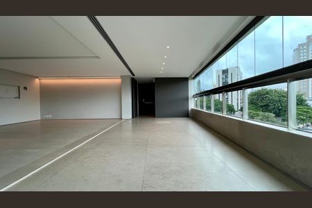 sala  de apartamento à venda com 4 quartos, 351m² em Lourdes, Belo Horizonte