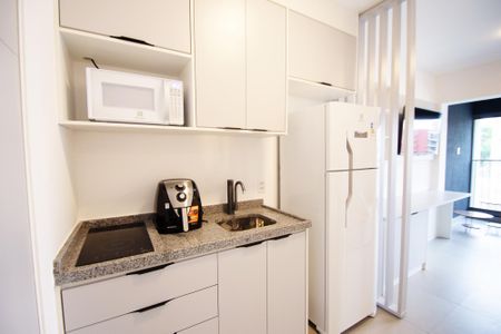 Studio para alugar com 26m², 1 quarto e sem vagacozinha