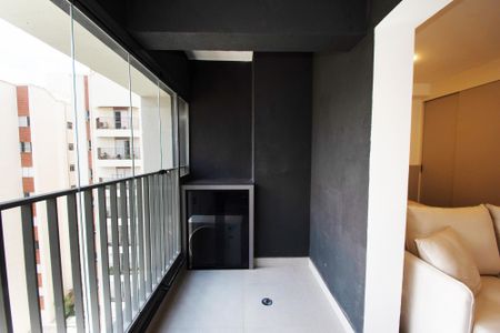 Studio para alugar com 26m², 1 quarto e sem vagavaranda Sala quarto studio