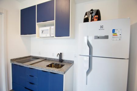 Studio para alugar com 33m², 1 quarto e sem vagacozinha