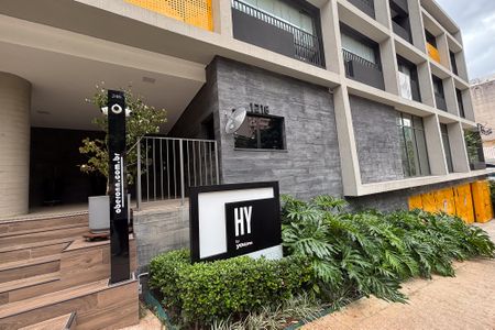 Studio para alugar com 33m², 1 quarto e sem vagafachada do predio