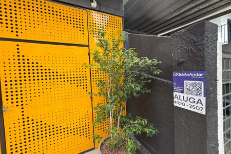 Studio para alugar com 33m², 1 quarto e sem vagafachada do predio