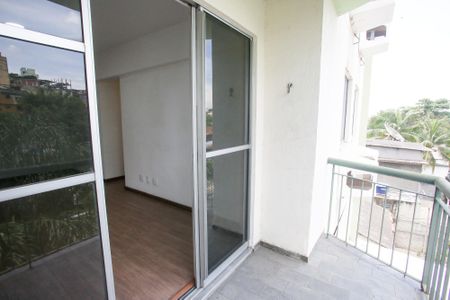 Varanda da Sala de apartamento à venda com 3 quartos, 70m² em Pechincha, Rio de Janeiro