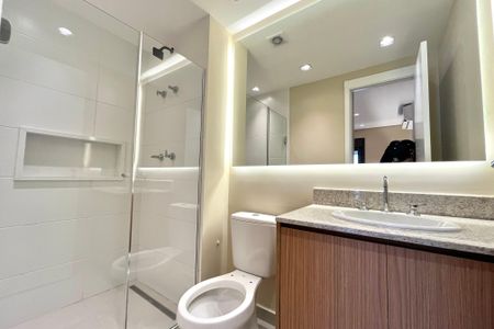 Apartamento para alugar com 108m², 2 quartos e 2 vagasBanheiro da Suíte 2