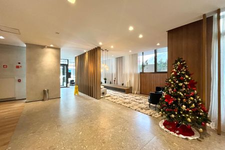 Apartamento para alugar com 108m², 2 quartos e 2 vagasHall social