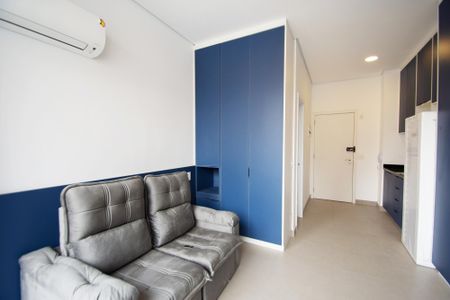 Sala quarto studio de kitnet/studio para alugar com 1 quarto, 23m² em Pinheiros, São Paulo