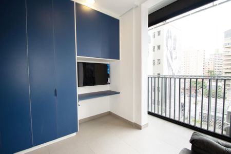 Studio para alugar com 23m², 1 quarto e sem vaga Studio para alugar com 23m², 1 quarto e sem vagaSala quarto studio