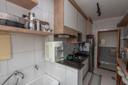 Apartamento para alugar com 58m², 2 quartos e 2 vagasCozinha e Área de Serviço