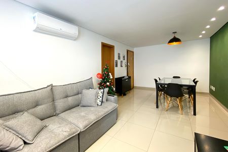 Sala de apartamento à venda com 3 quartos, 88m² em Sagrada Família, Belo Horizonte
