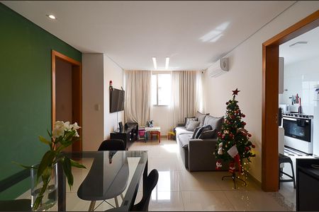 Sala Ambientes de apartamento à venda com 3 quartos, 88m² em Sagrada Família, Belo Horizonte