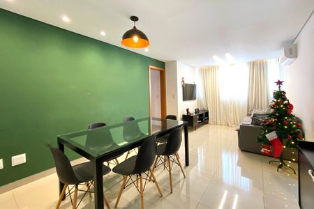Sala de apartamento à venda com 3 quartos, 88m² em Sagrada Família, Belo Horizonte