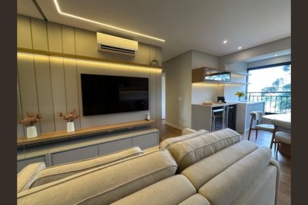 Sala de apartamento à venda com 3 quartos, 70m² em Alphaville, Barueri