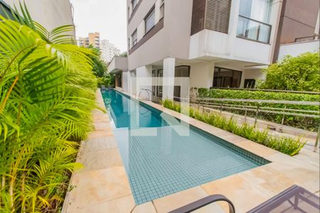 Studio para alugar com 45m², 1 quarto e 1 vagaPiscina