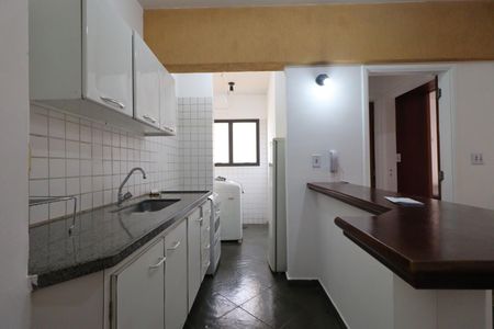 Cozinha de apartamento para alugar com 1 quarto, 49m² em Centro, Ribeirão Preto