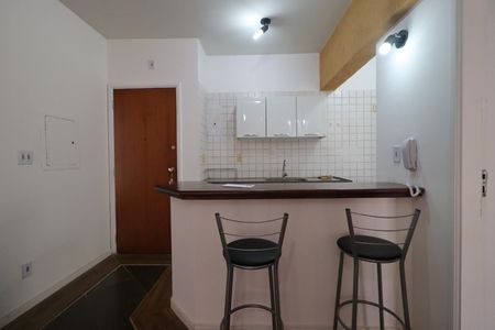 Cozinha de apartamento para alugar com 1 quarto, 49m² em Centro, Ribeirão Preto