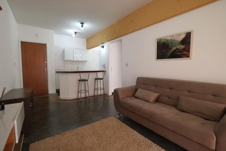 Sala de apartamento para alugar com 1 quarto, 49m² em Centro, Ribeirão Preto