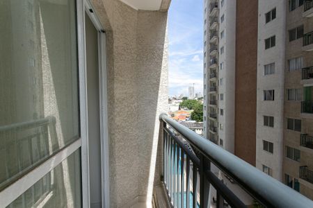 Varanda da Sala de apartamento para alugar com 2 quartos, 36m² em Cidade Patriarca, São Paulo