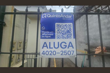 Casa para alugar com 50m², 1 quarto e 1 vagaFachada - plaquinha