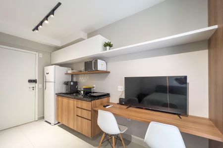 Studio para alugar com 24m², 1 quarto e sem vagaCozinha