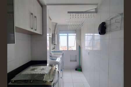 Apartamento à venda com 64m², 3 quartos e 1 vagaCozinha e área de serviço 