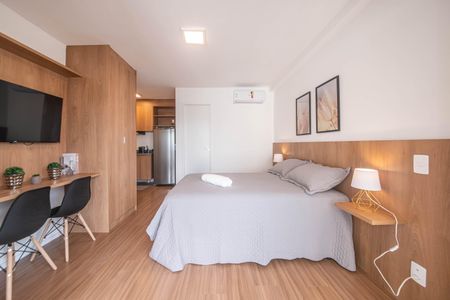 Studio para alugar com 28m², 1 quarto e sem vaga Studio para alugar com 28m², 1 quarto e sem vagaQuarto