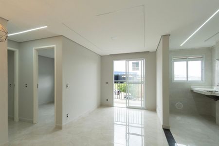 Sala  de apartamento para alugar com 2 quartos, 43m² em Jardim Ibiti do Paco, Sorocaba