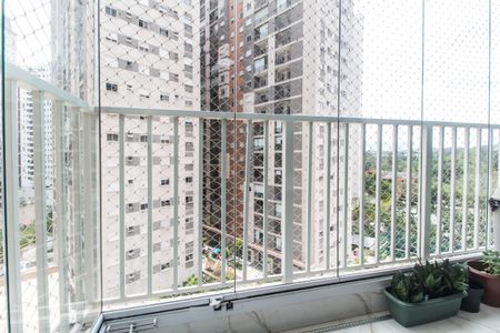 Apartamento à venda com 49m², 2 quartos e 2 vagasVaranda