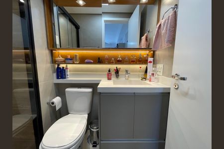 Apartamento para alugar com 64m², 2 quartos e 1 vagaBanheiro da Suíte