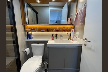 Apartamento para alugar com 64m², 2 quartos e 1 vagaBanheiro da Suíte