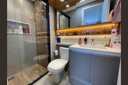 Apartamento para alugar com 64m², 2 quartos e 1 vagaBanheiro da Suíte