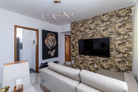 Sala de apartamento à venda com 3 quartos, 66m² em Copacabana, Belo Horizonte