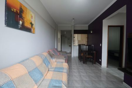 Sala de apartamento para alugar com 2 quartos, 72m² em Jardim Virginia, Guarujá
