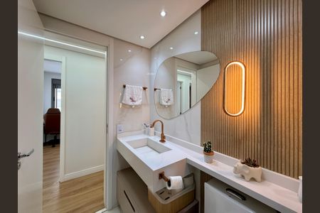 Apartamento à venda com 71m², 3 quartos e 1 vagaBanheiro Social 