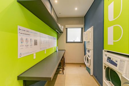 Apartamento para alugar com 27m², 1 quarto e sem vagaLavanderia