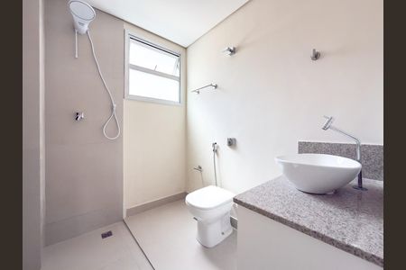 Banheiro Social de apartamento à venda com 3 quartos, 95m² em Gutierrez, Belo Horizonte