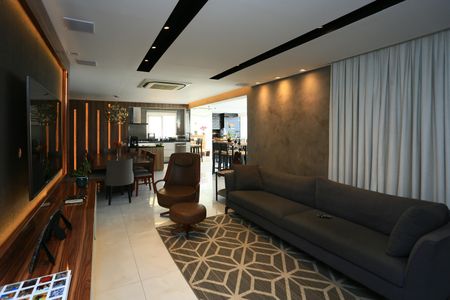 Sala  de apartamento à venda com 3 quartos, 142m² em Vila Andrade, São Paulo