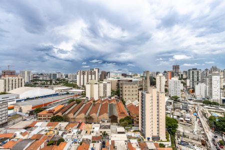 Apartamento à venda com 32m², 1 quarto e sem vagaVaranda