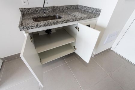 Apartamento à venda com 32m², 1 quarto e sem vagaCozinha e Área de Serviço