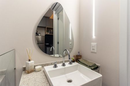 Studio à venda com 28m², 1 quarto e sem vaga Studio à venda com 28m², 1 quarto e sem vagaBanheiro